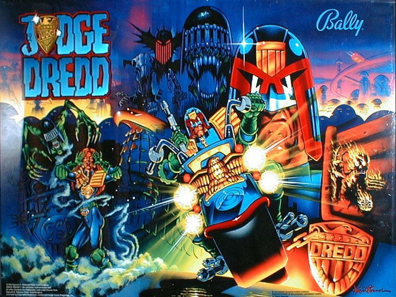 Bally Judge Dredd Pinball Machine Playfield Slingshot Plastic Left