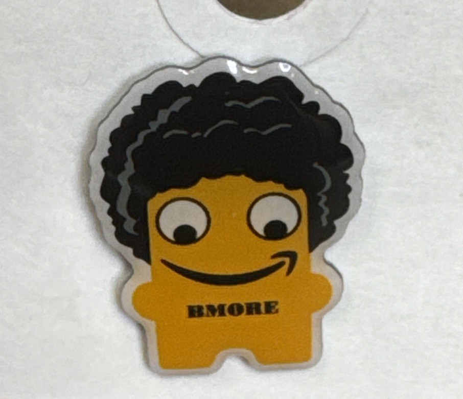 Rare Baltimore Maryland BMORE Amazon Peccy Pin