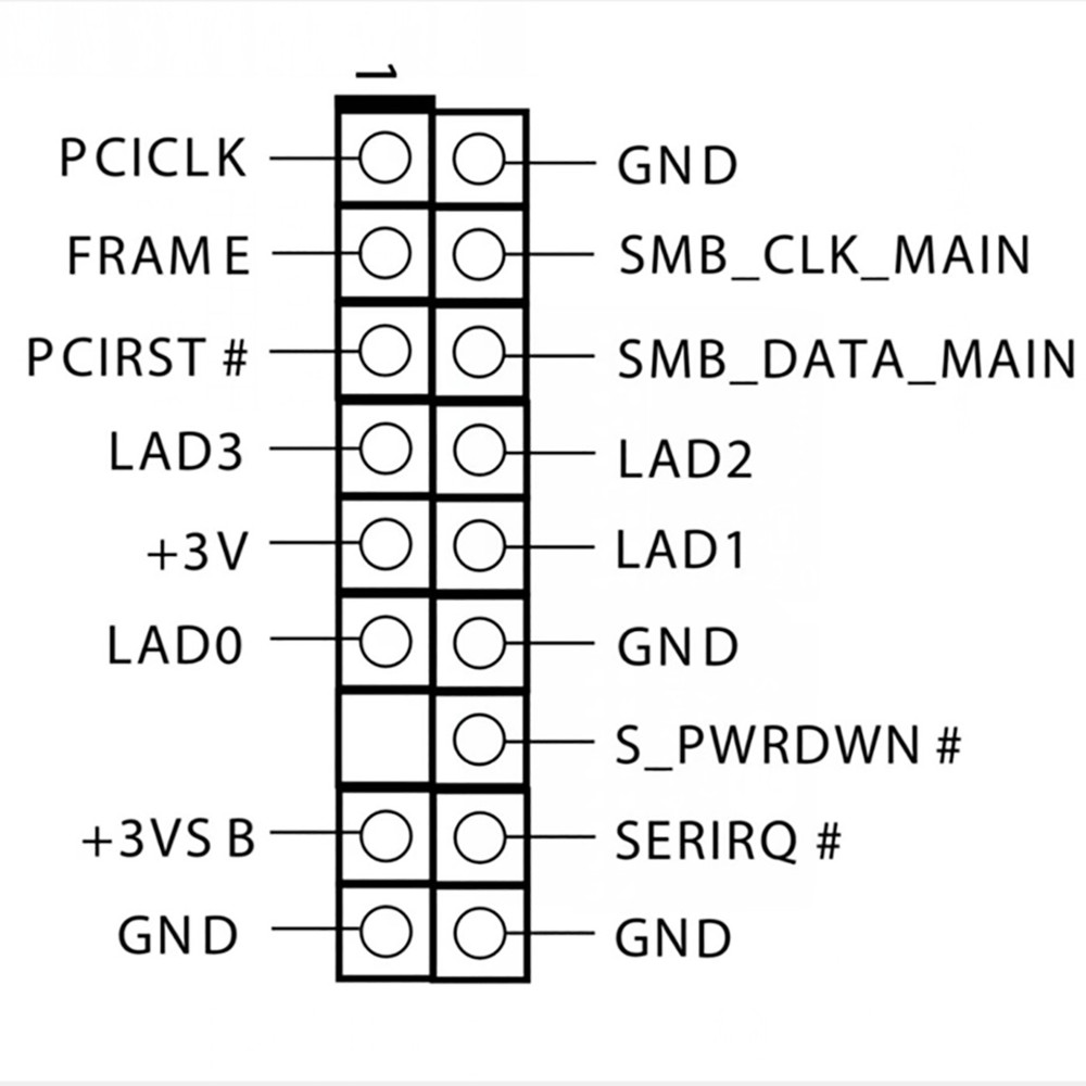 For Infineon TPM TPM2.0 Module ASRock TPM Security Module (18-1 Pin) Win11