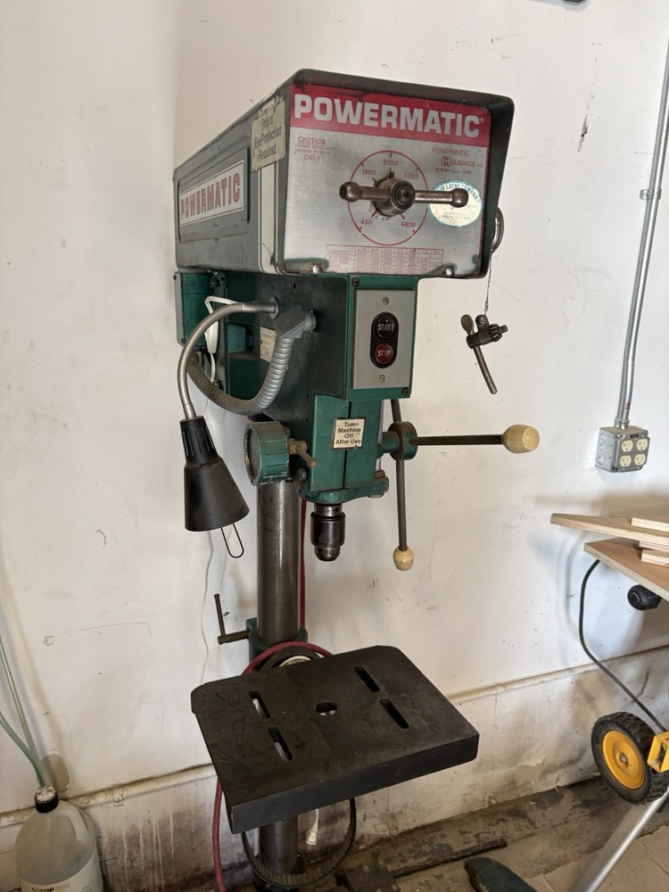 Vintage Powermatic Drill Press 1150A Variable Speed