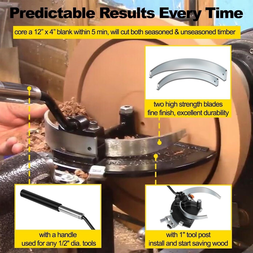 For Woodcut Bowlsaver Bowl Coring System Bowlsaver Complete System