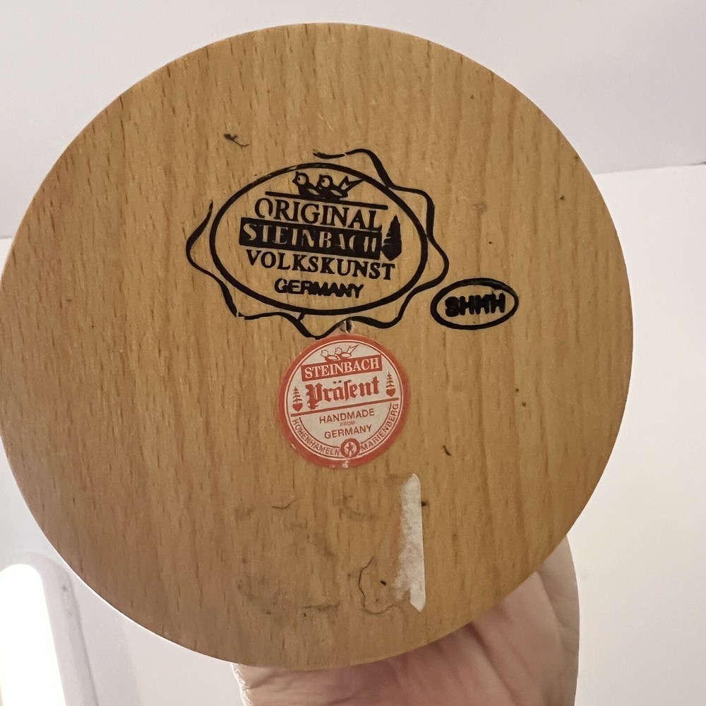 Vintage Steinbach Nutcracker with Bag - Has Tags