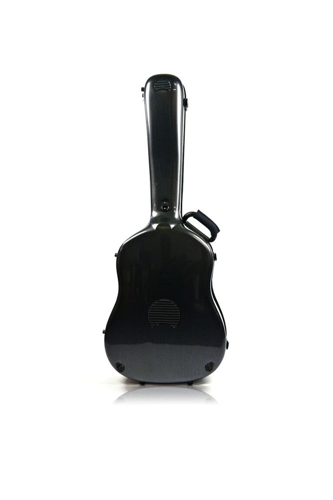 BAM HIGHTECH DREADNOUGHT GUITAR CASE - 8003XLC Black Carbon