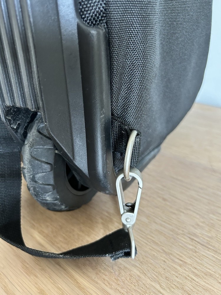 Rolling Worth Baseball Backpack Black