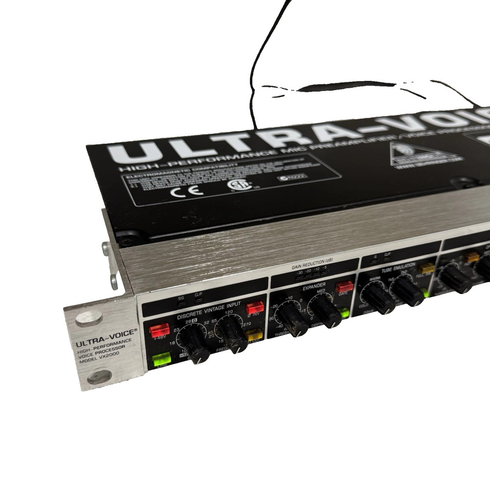 Behringer VX2000 Ultra-Voice Pro Mic Preamp / Voice Processor