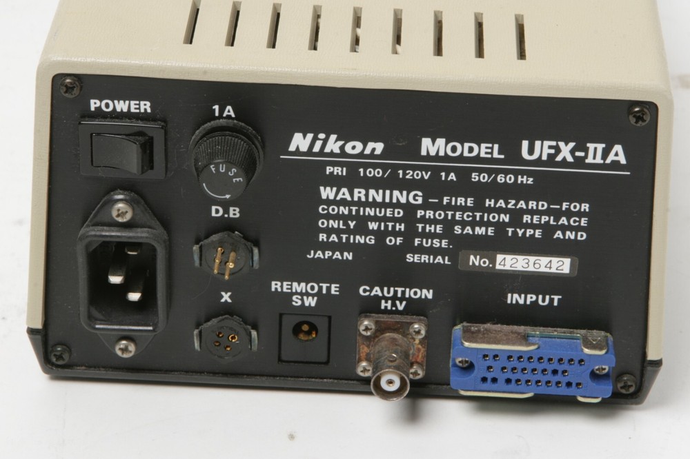 Nikon UFX-IIA - Complete system w/Nikon FX-35DX, eyepiece, controller