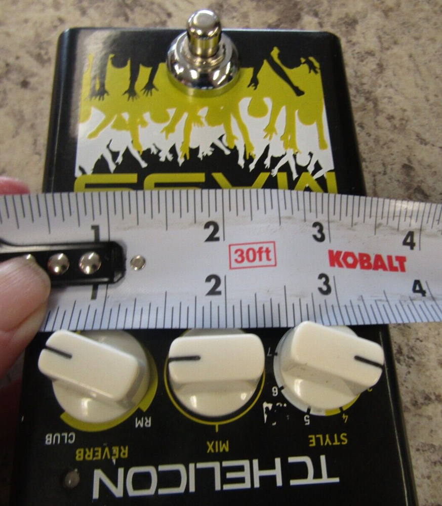 TC Helicon Critical Mass Vocal Effects Pedal - Tested Working