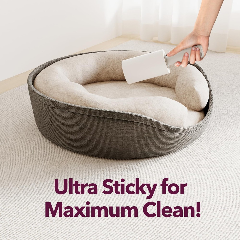 Lint Rollers for Pet Hair Extra Sticky, 880 Sheets Mega Value Set Lint Roller...