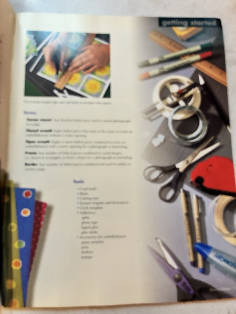 Memory Folding Memory Book Scrapbooking Craft Guide Paper Folding