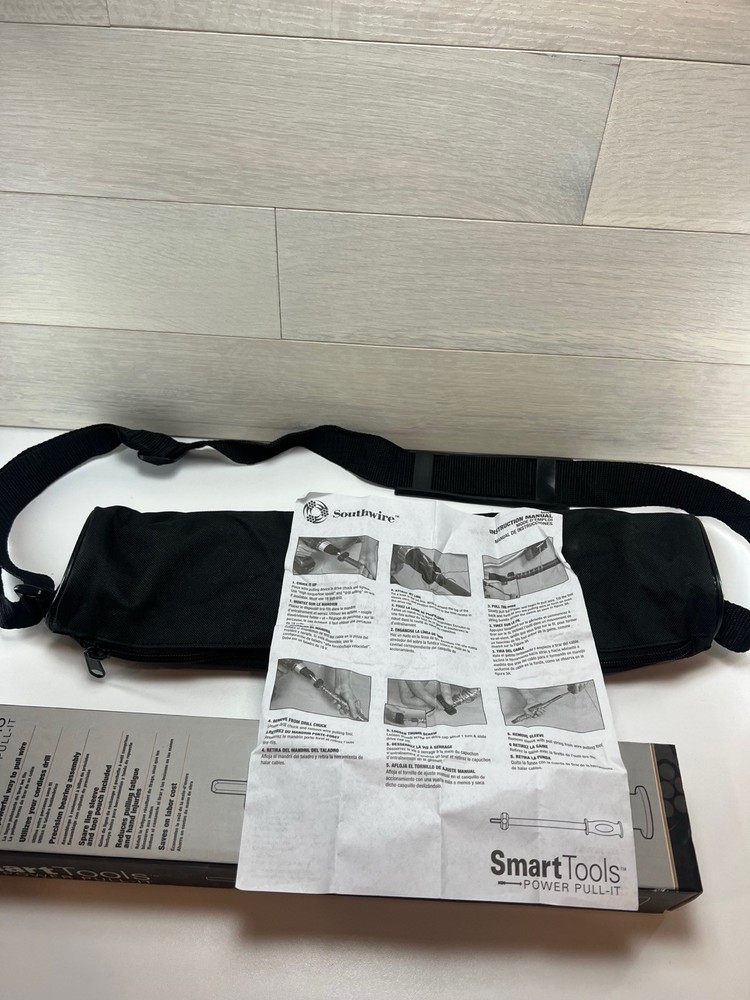 Southwire SmartTools Power Pull-It Pulling Device for Cordless Drills with bag