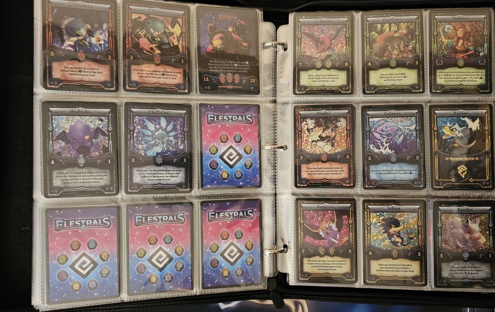 Elestrals - Kickstarter Master Set | Includes Binder, Promos & SD Exclusives