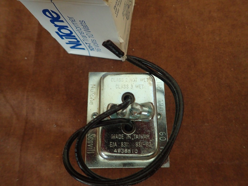 NuTone 101-T Transformer 16 Volts 10 Watts