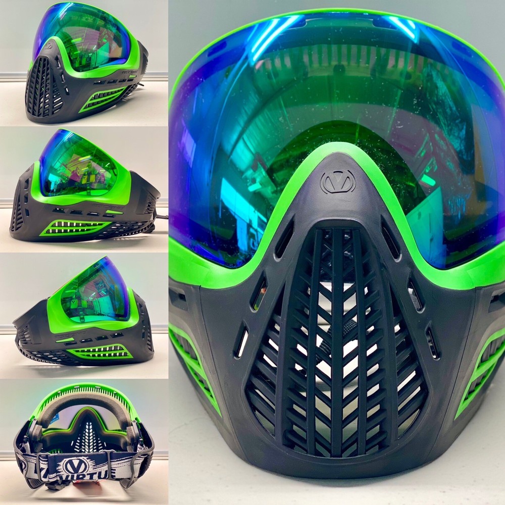Virtue VIO Ascend Goggle - Green Paintball Mask .