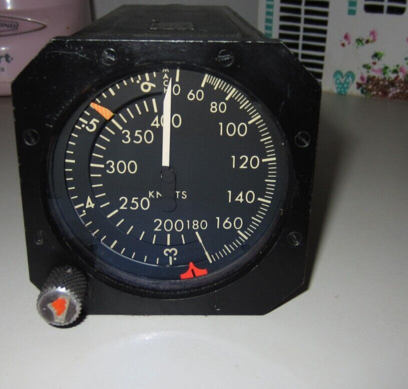 AIRCRAFT INDICATOR MACH INDICATOR INTERCONTINENTAL DYNAMICS P/N 26320-213