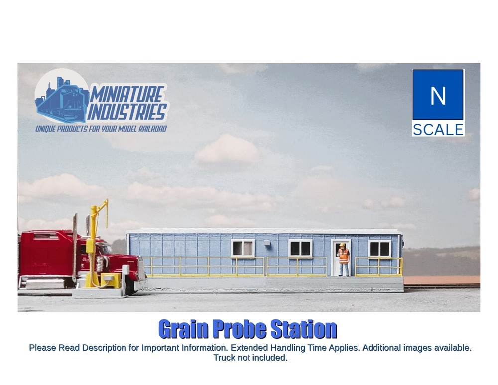 N Scale Grain Probe Station Kit for Grain Elevator Structures 1:160
