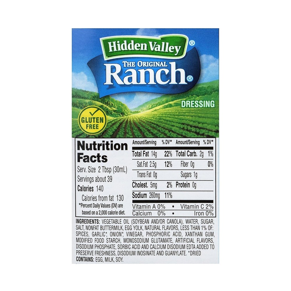 Hidden Valley Ranch - 2/40 Ounce btls.