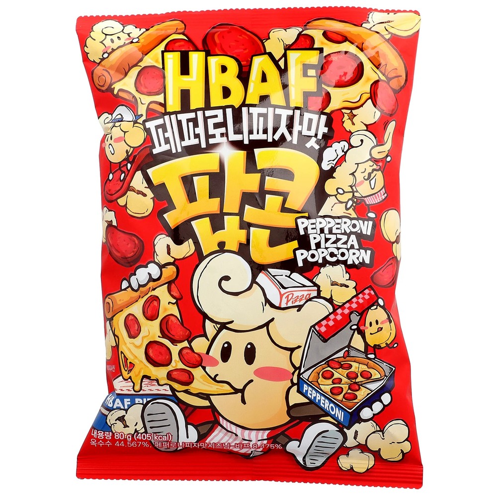 Pepperoni Pizza Popcorn, 80 g