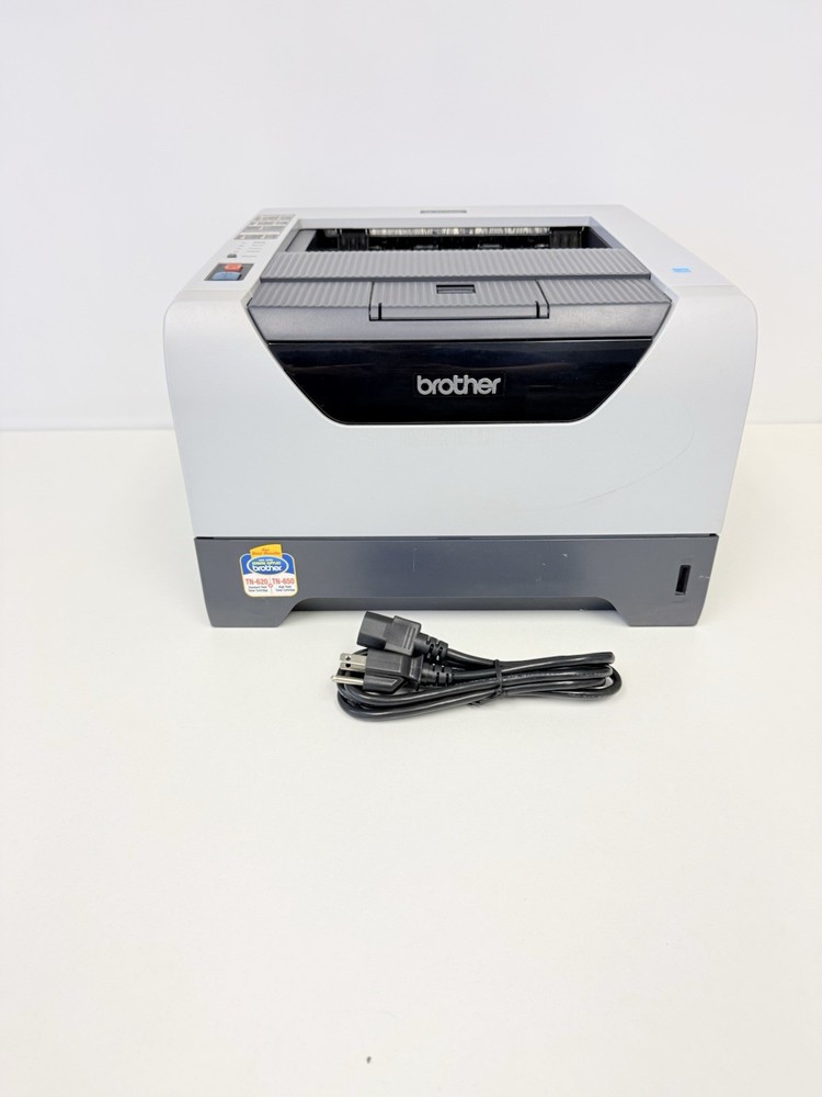 BROTHER HL-5370DW Workgroup Laser Printer Duplex W/ Cord Tested