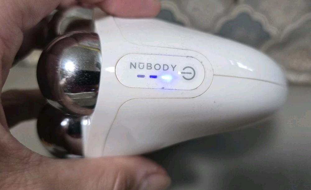 WORKING! NuBODY by NuFace - Microcurrent Skin Toning Device For Body
