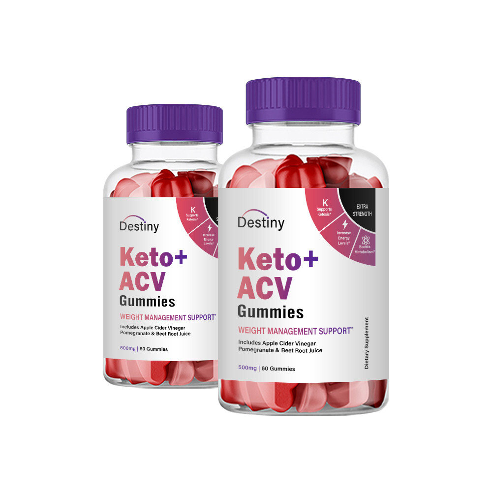 Destiny Gummies - Destiny Keto Apple Cider Vinegar Gummies (2 Pack)