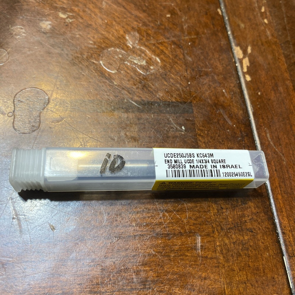 Kennametal 3580839 Square End Mill (D3)