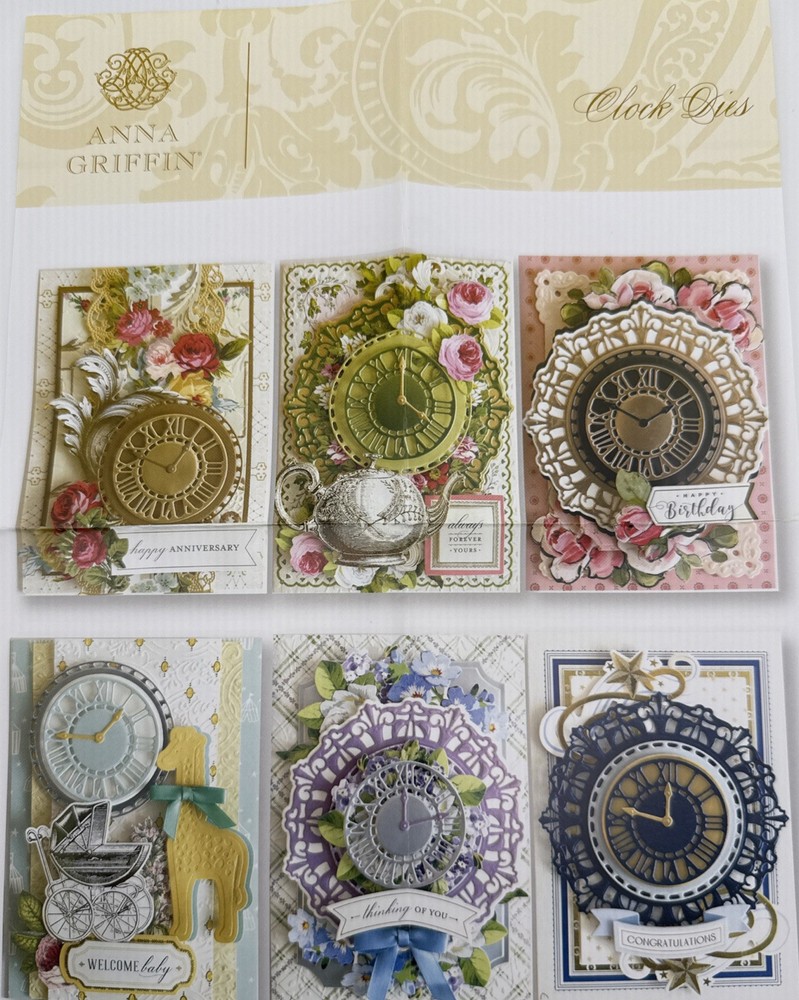 Anna Griffin CLOCK DIES - AG1428