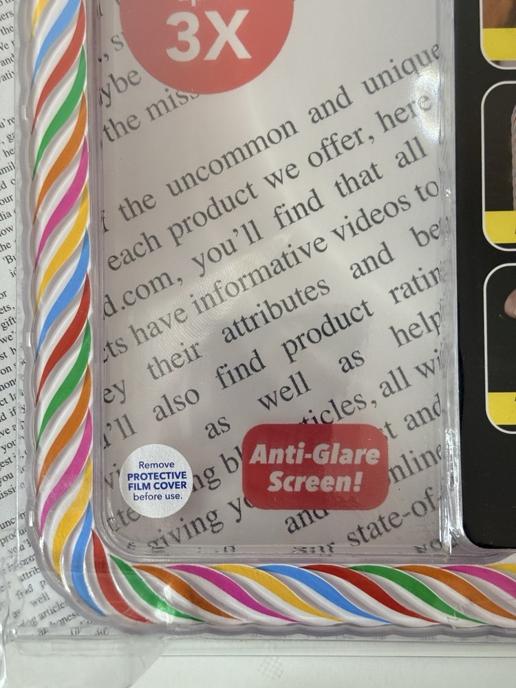 Lighted Magnifier Full Page 3X