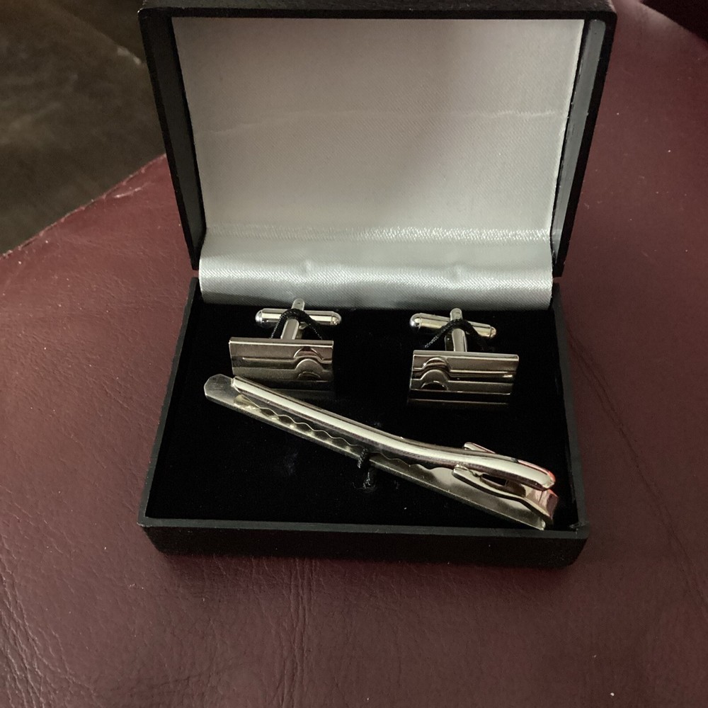 Cuff Link And Tie Clip