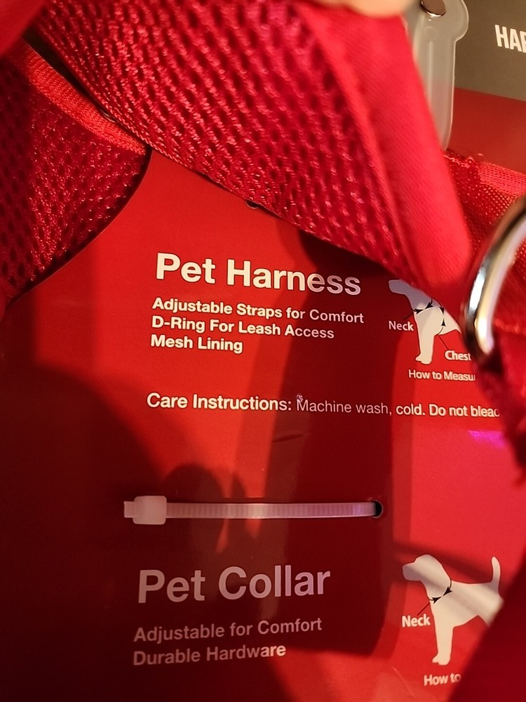 Coleman Harness, Leash & Collar Red XL