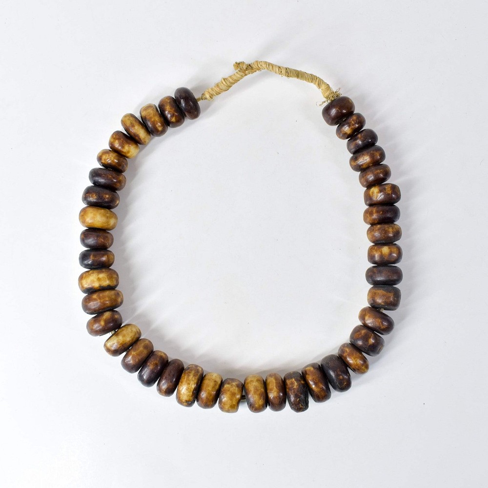 Brown Bone Trade Beads Kenya