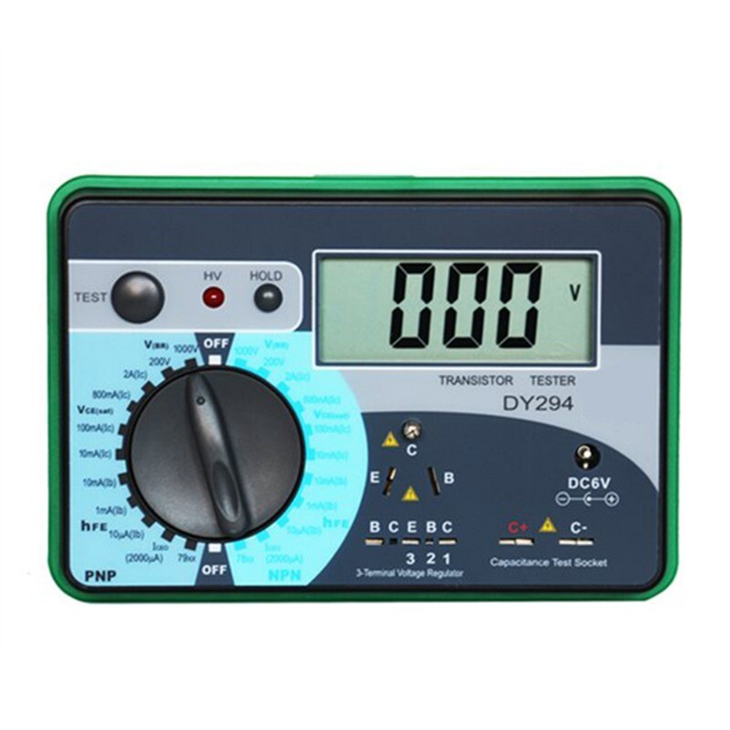 Multifunction Digital Transistor Analyzer Tester Semiconductor Diode Triod DY294