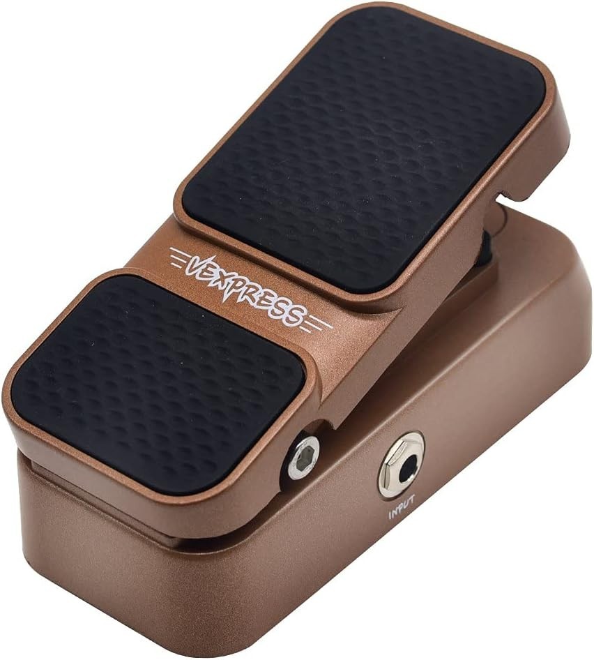 Passive Volume Control & Expression Pedal for Guitar, Bass & Synth - Vexpress