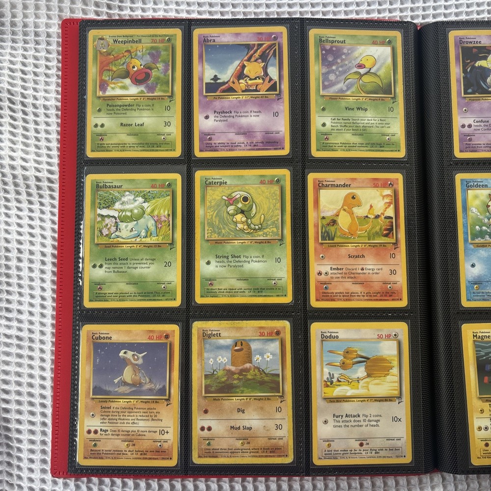 Base Set 2 130/130 100% Complete 2000 Set Charizard Pokemon WOTC [MP-DMG]