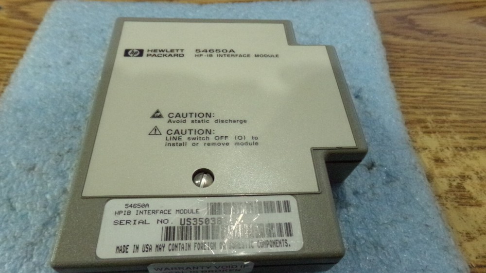 Hewlett Packard Model: 54650A.  HP-IB Interface Module