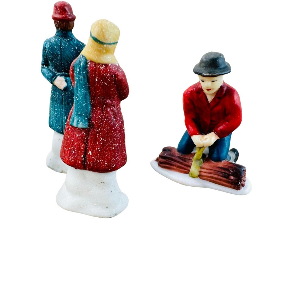 4 vtg Dept 56 figurines