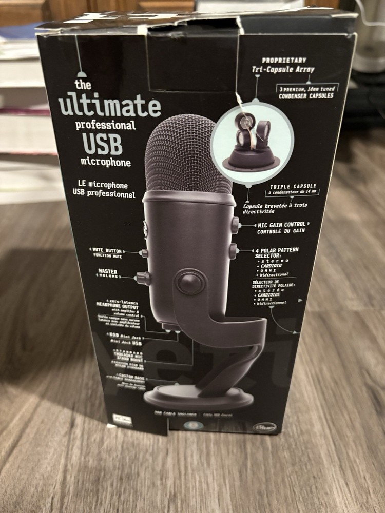 Blue yeti Blackout Microphone