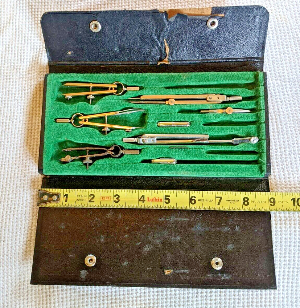 Vintage German Precision Drafting Instruments. GR9.