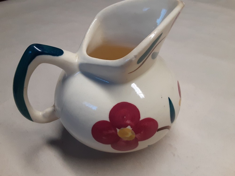 Vintage ceramic creamer Mountain Rose