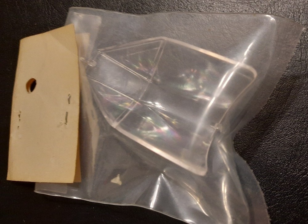 (1x) Comet .049 N.O.S Starfighter Canopy Control line Airplane
