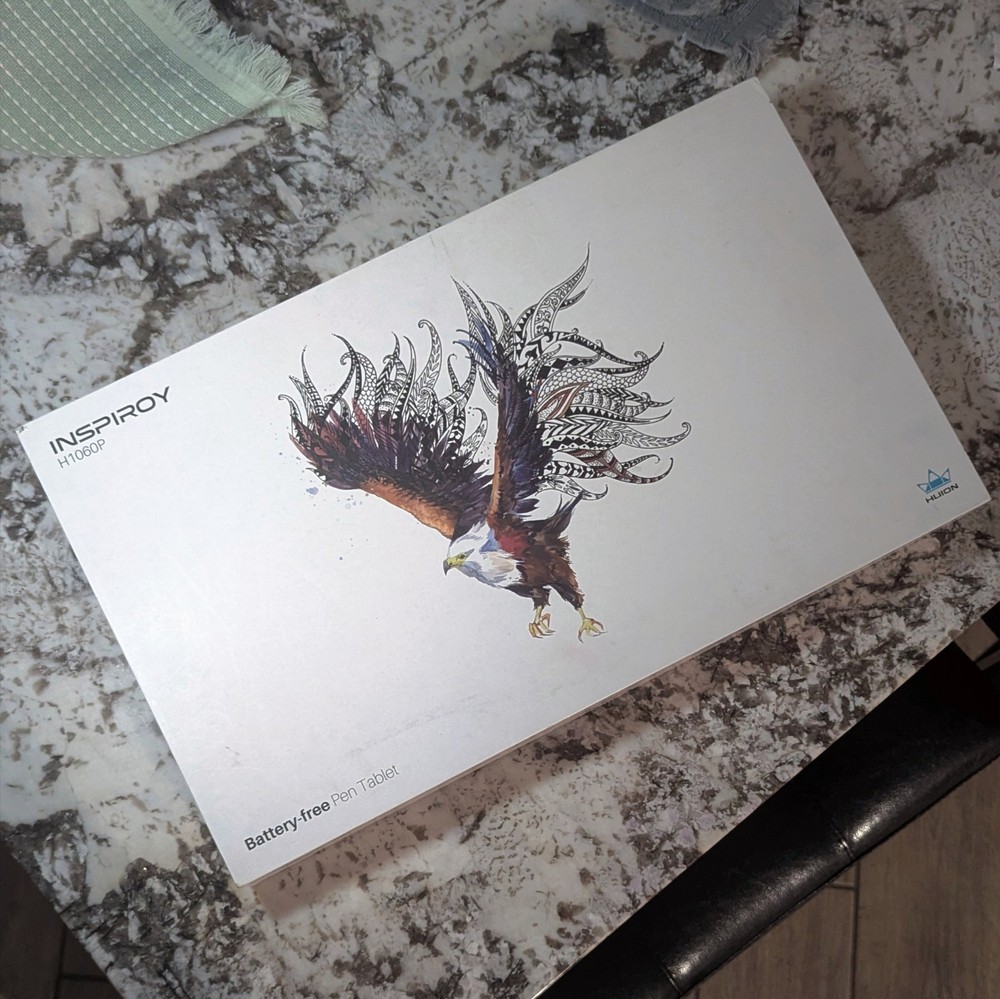 Huion H1060P Graphics Drawing Tablet (Read Desc)