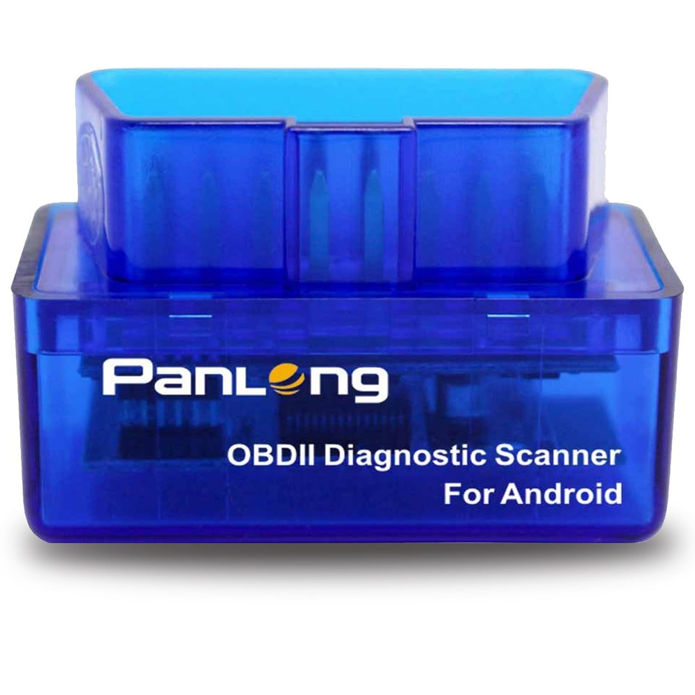 Panlong OBD2 Scanner Bluetooth OBDII Diagnostic Tool Car Blue for Android