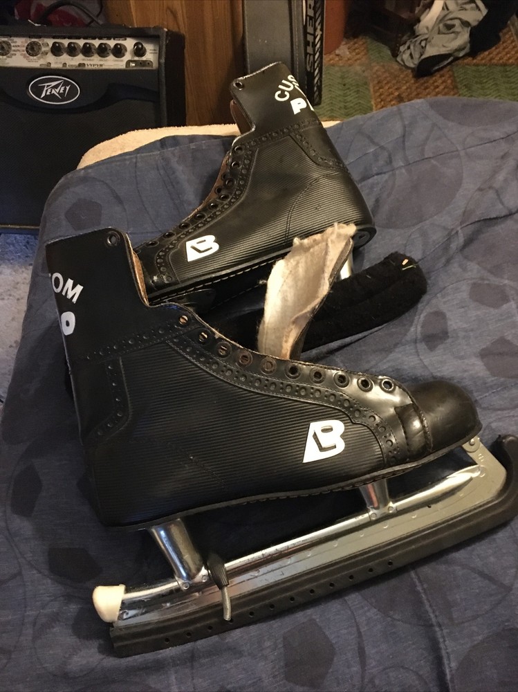 Vintage Custom Pro Ice Skates NHL Men Size 10