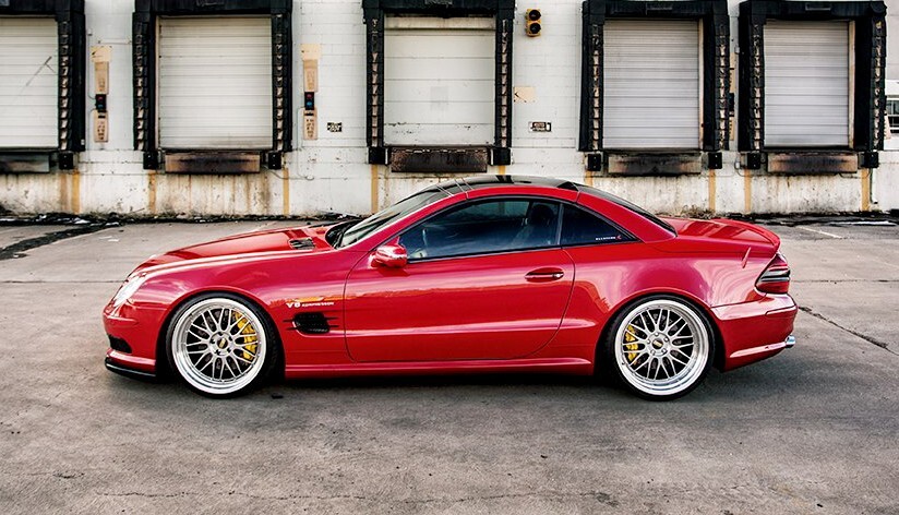 MERCEDES SL55 LOWERING LINKS KIT R230 ABC (FULLY ADJUSTABLE LINKS) MODULE