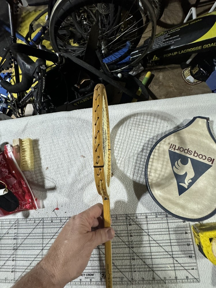 Vintage Le Coq Squash Racket - And Case
