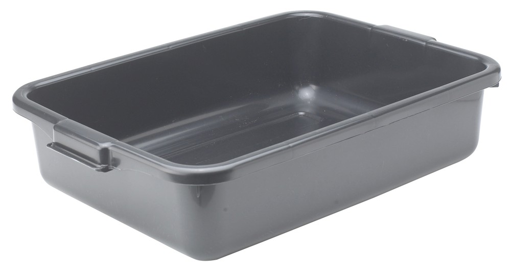 5" Dish Box, Standard Weight, Black (12 Each)
