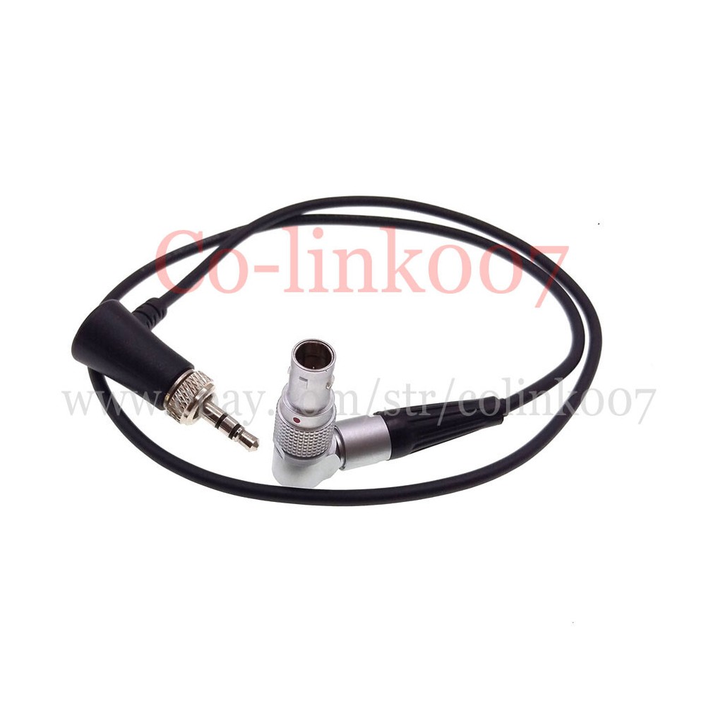 RED EPIC Time Code Cable, Rotatable 4pin to 3.5 with Lock