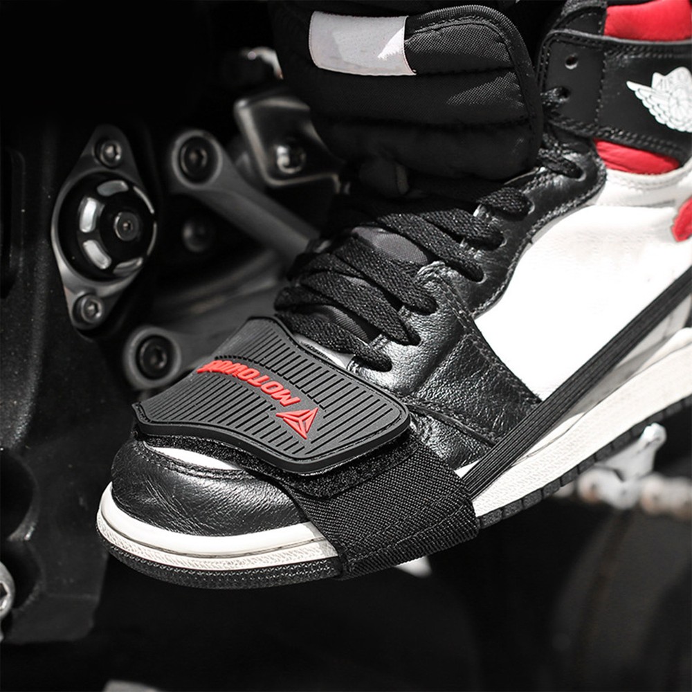Motorcycle Shoe Boot Protector Shift Guard Cover Protective ,Gear Shifter Pad