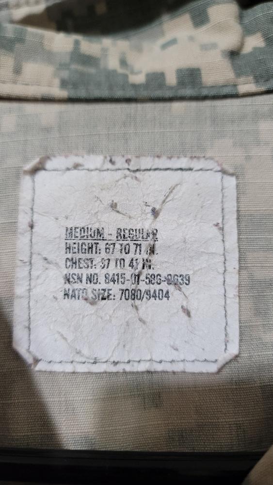 ACU Digital Jacket Medium-Regular #62g