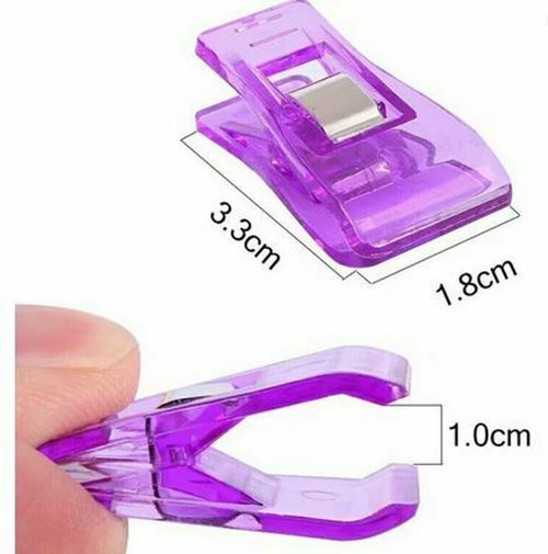 25PCS Multipurpose Sewing Clips Assorted Colors