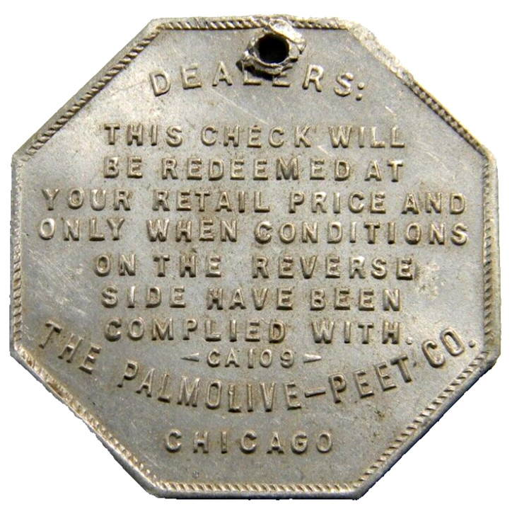 Chicago Crystal White Token (01804)